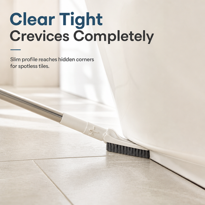 Telescoping Slim Crevice Scrub Brush for Hard-to-Reach Cleaning – image 4