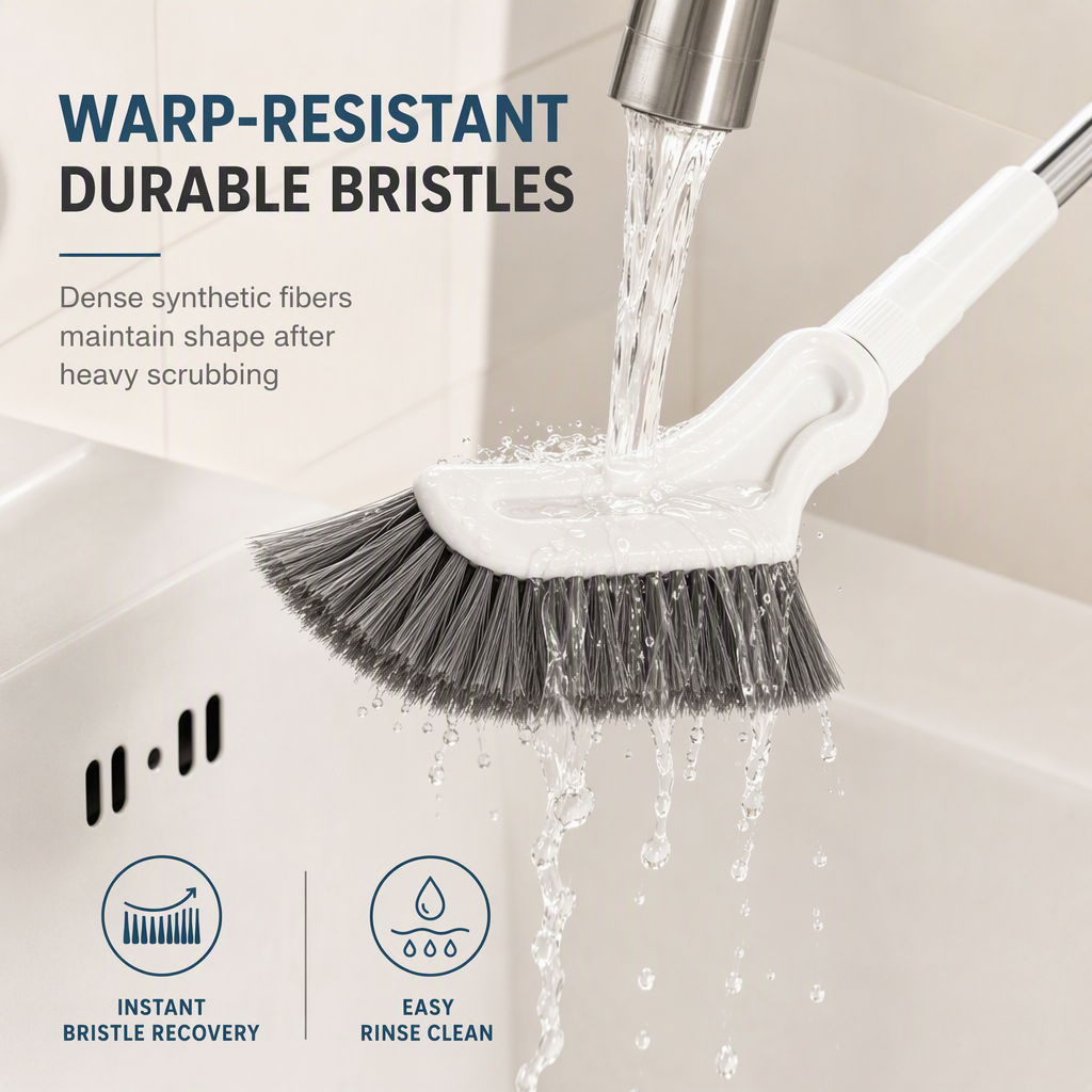 Telescoping Slim Crevice Scrub Brush for Hard-to-Reach Cleaning – image 6