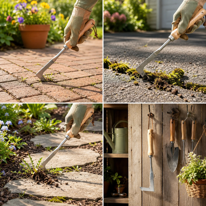 Stainless Steel Handheld Crack Weeder - image 2