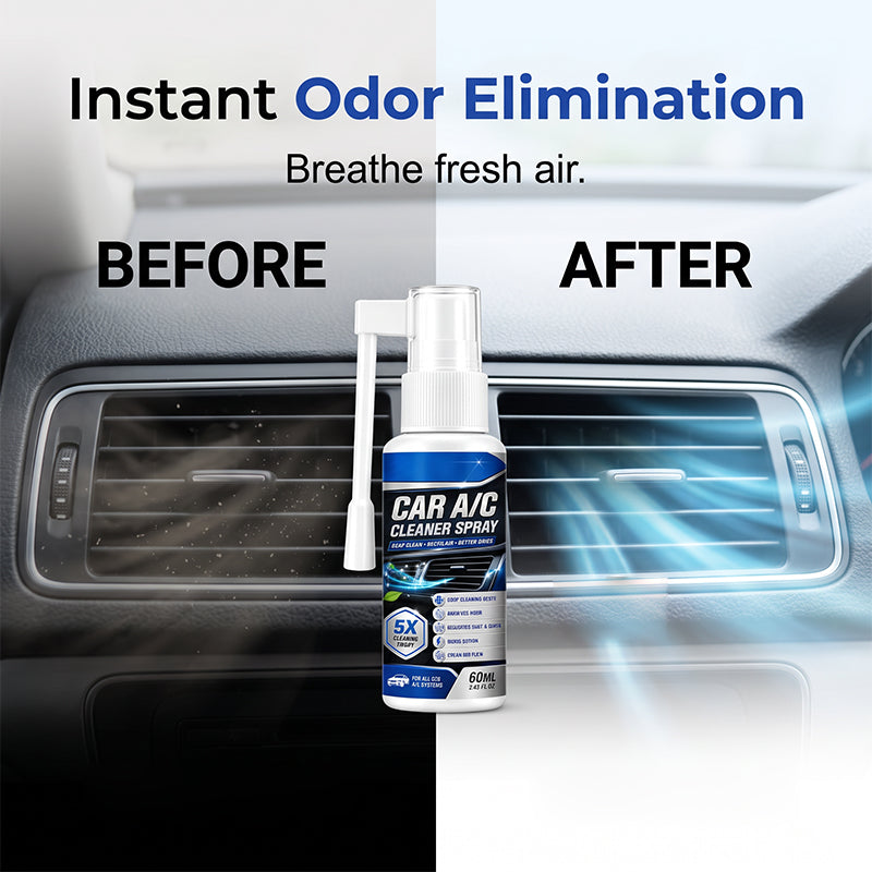 Car A/C Vent Cleaning & Odor Remover Spray – 2 Pack - image 4