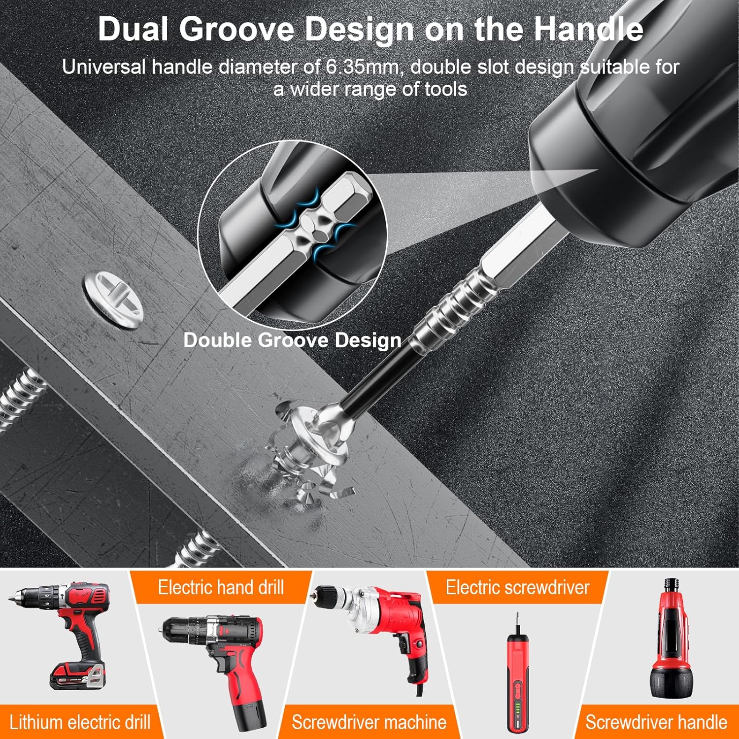 12-Piece Magnetic Impact Screwdriver Bit Set - image 6