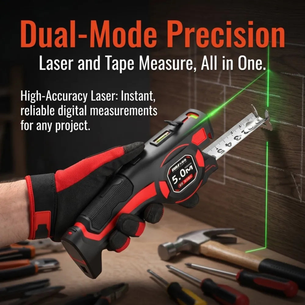 3-in-1 Laser Tape Measure - image 2