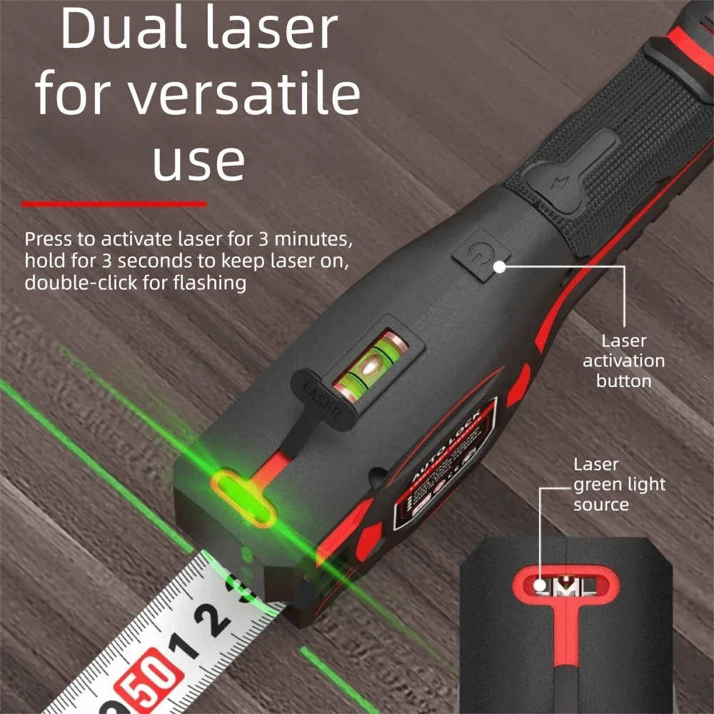 3-in-1 Laser Tape Measure - image 5