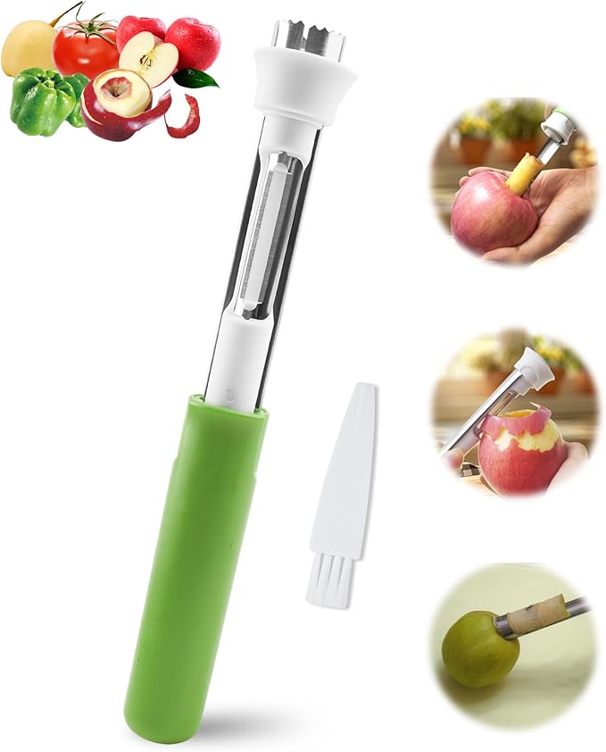 2-in-1 Apple Corer and Peeler Tool - image 1