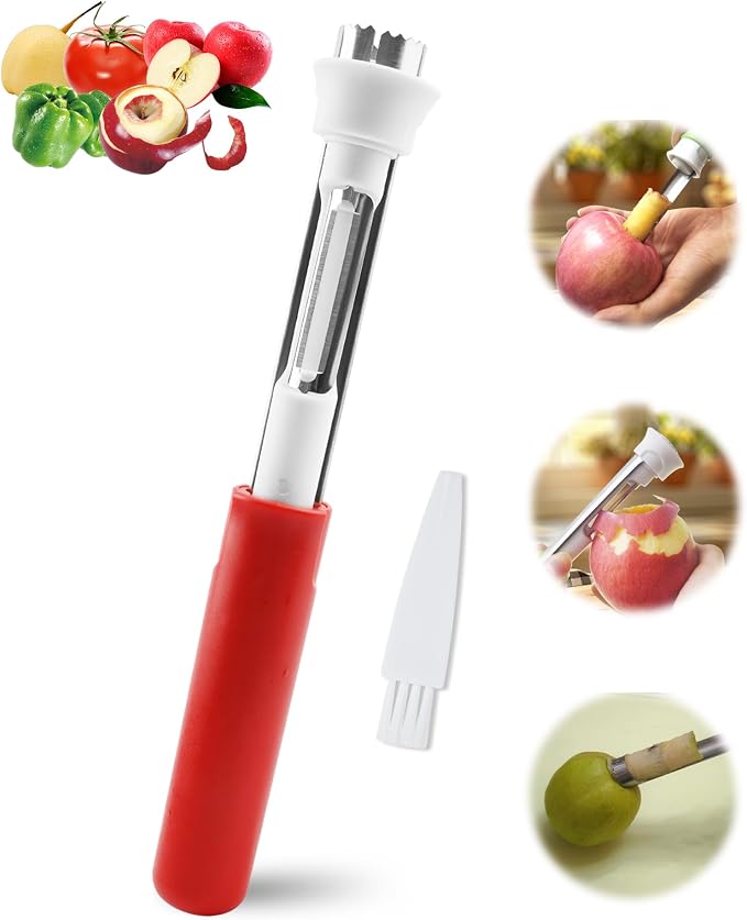 2-in-1 Apple Corer and Peeler Tool - image 2