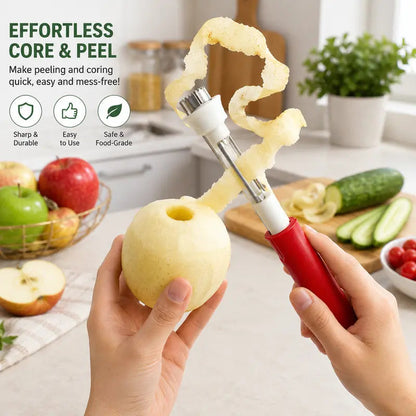2-in-1 Apple Corer and Peeler Tool - image 4