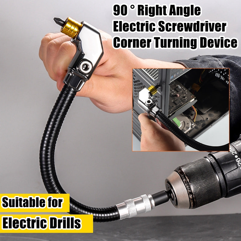 Flexible 90 Degree Right Angle Drill Attachment - image 2