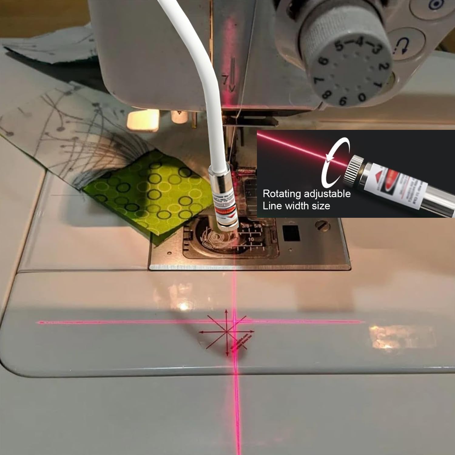 Magnetic Sewing Laser Positioning Light - image 6