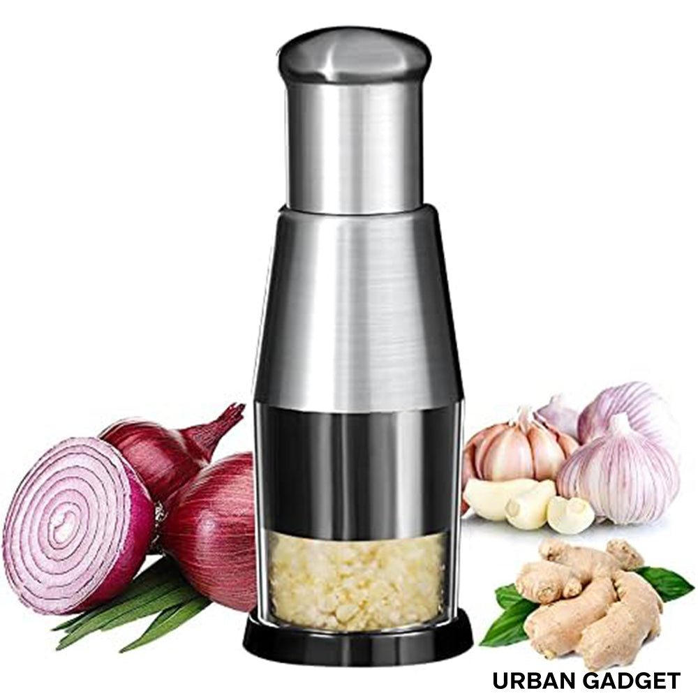 Stainless Steel Press-Down Food Chopper – product image 2