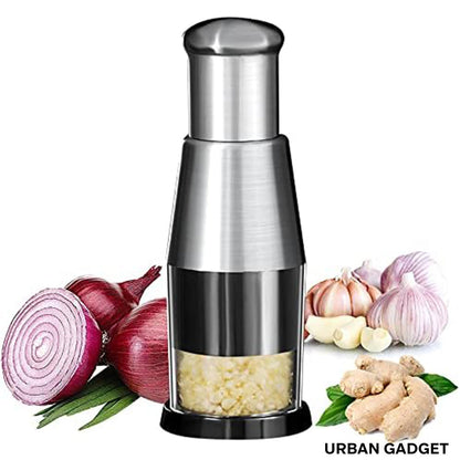 Stainless Steel Press-Down Food Chopper – product image 2