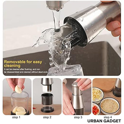 Stainless Steel Press-Down Food Chopper – product image 4