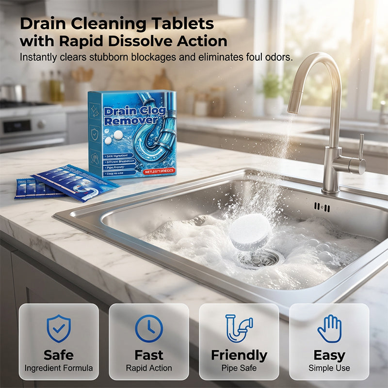Effervescent Drain Cleaning Tablets – 24 Pack – product image 2