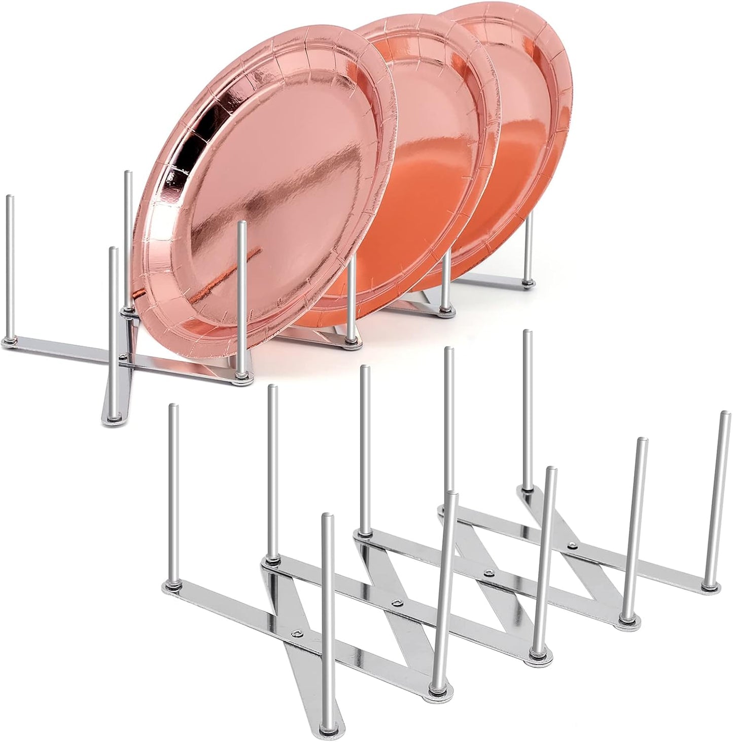 Retractable Dish and Pan Organizer – 2 Pack – product image 1