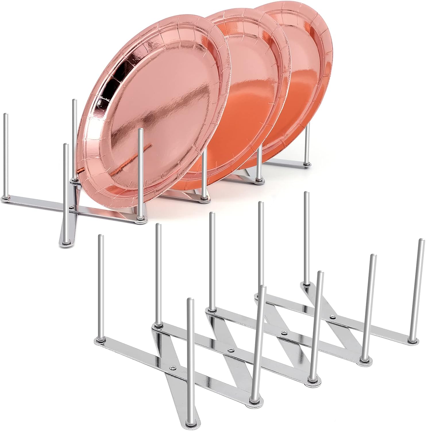 Retractable Dish and Pan Organizer – 2 Pack – product image 1