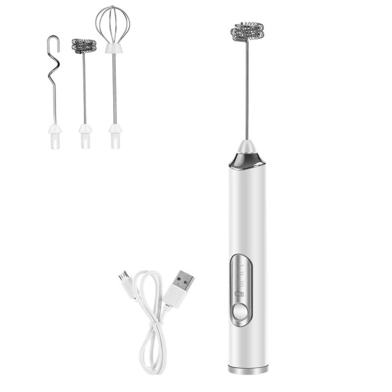 3-Head Electric Milk Frother and Egg Beater – product image 2