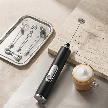 3-Head Electric Milk Frother and Egg Beater – product image 3