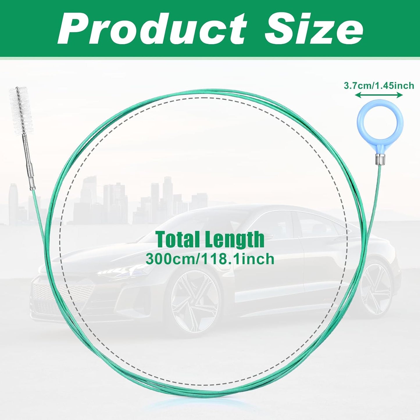 Flexible Sunroof Drain Cleaning Tubes – 3 Pack – product image 2