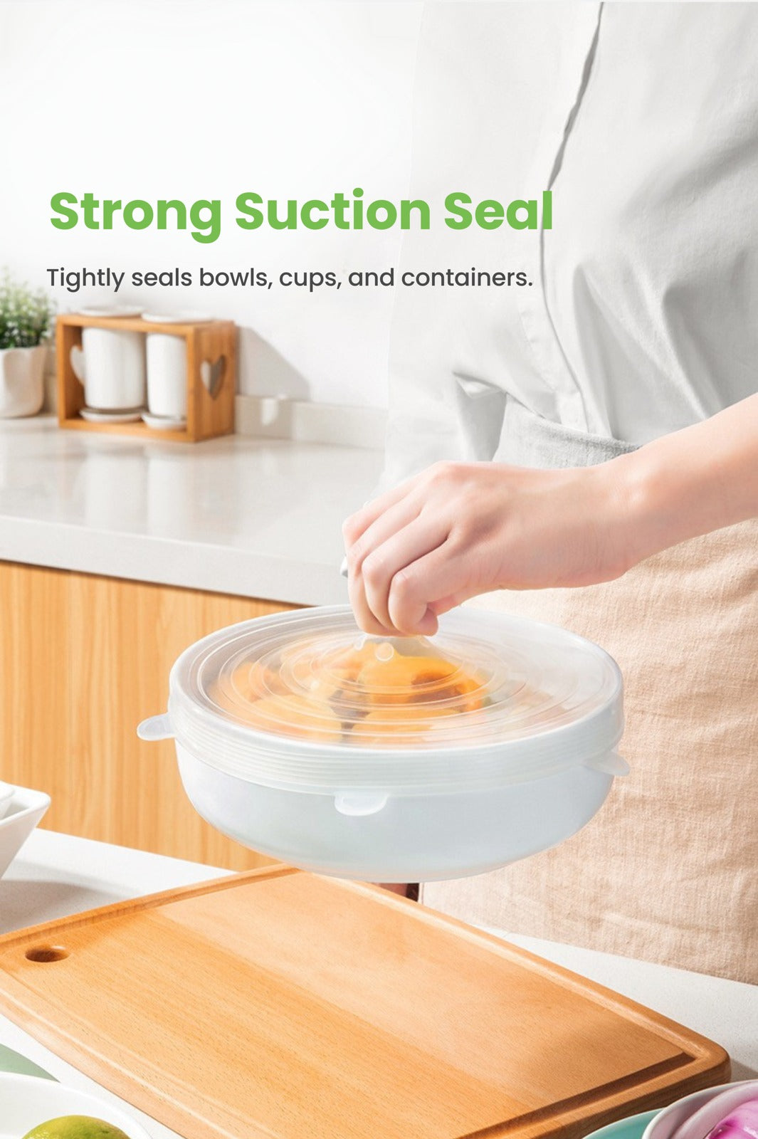 Reusable Silicone Stretch Lids – 6 Piece Set – product image 4