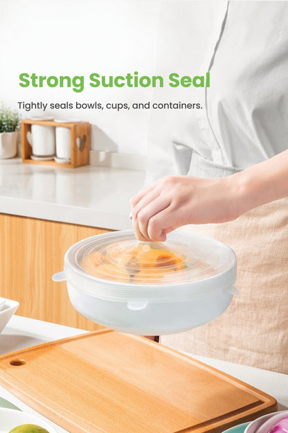 Reusable Silicone Stretch Lids – 6 Piece Set – product image 4