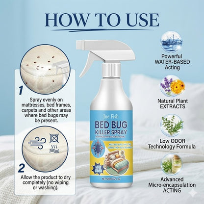 Plant-Based Bed Bug & Mite Treatment Spray – 2 Pack – product image 2