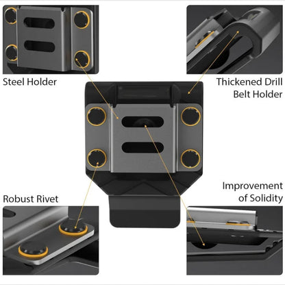 Quick-Access Tool Belt Clips – 2 Pack