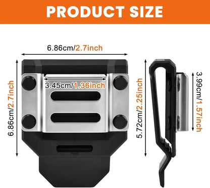 Quick-Access Tool Belt Clips – 2 Pack