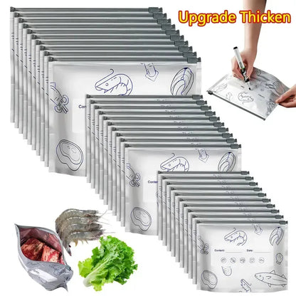 Reusable Zip Food Storage Bags – 20 Pack – product image 2