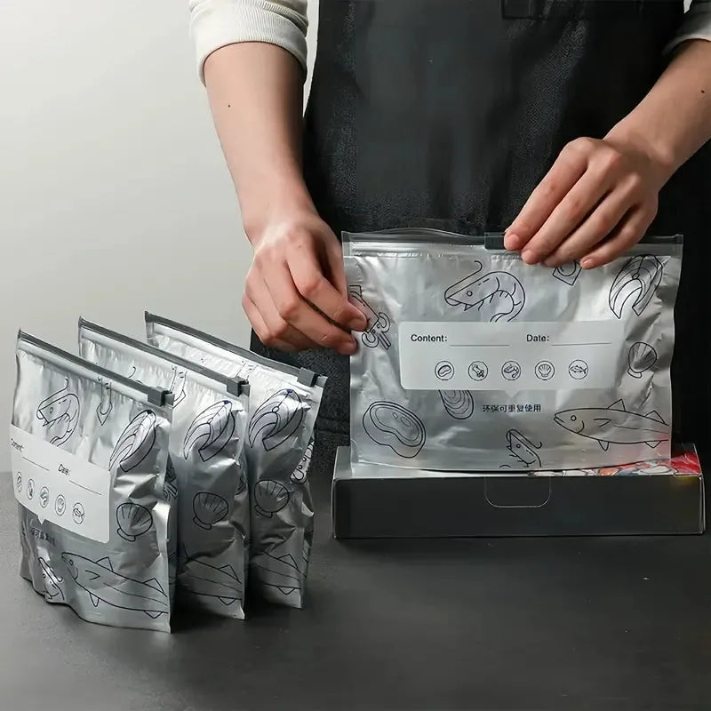 Reusable Zip Food Storage Bags – 20 Pack