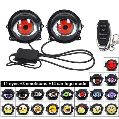 33-Mode Demon Eye LED Headlight Kit