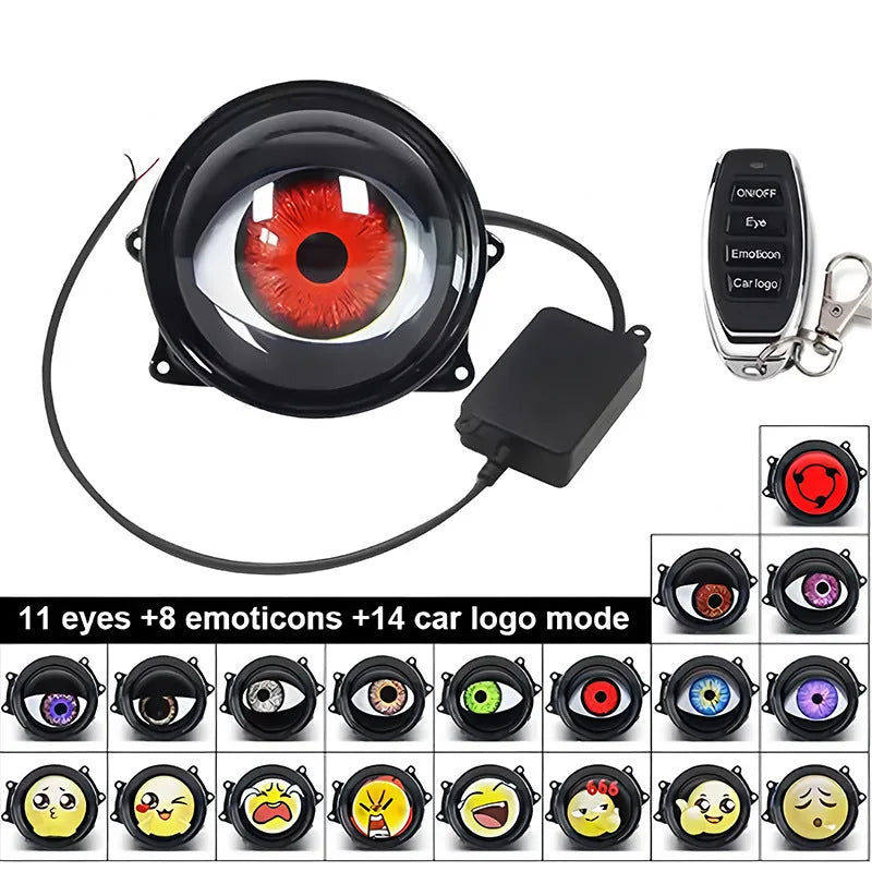 33-Mode Demon Eye LED Headlight Kit