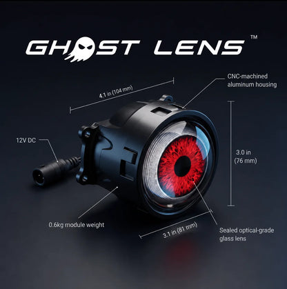 33-Mode Demon Eye LED Headlight Kit – product image 1
