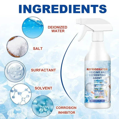 Freezer Defrosting Spray with Scraper – 2 Bottles – product image 2