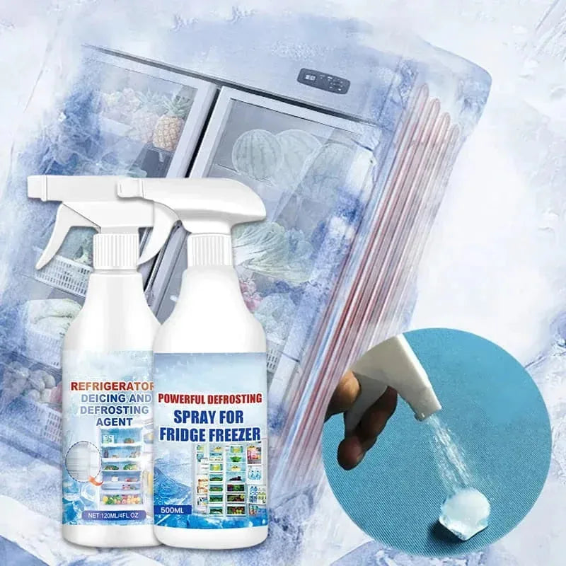 Freezer Defrosting Spray with Scraper – 2 Bottles – product image 4