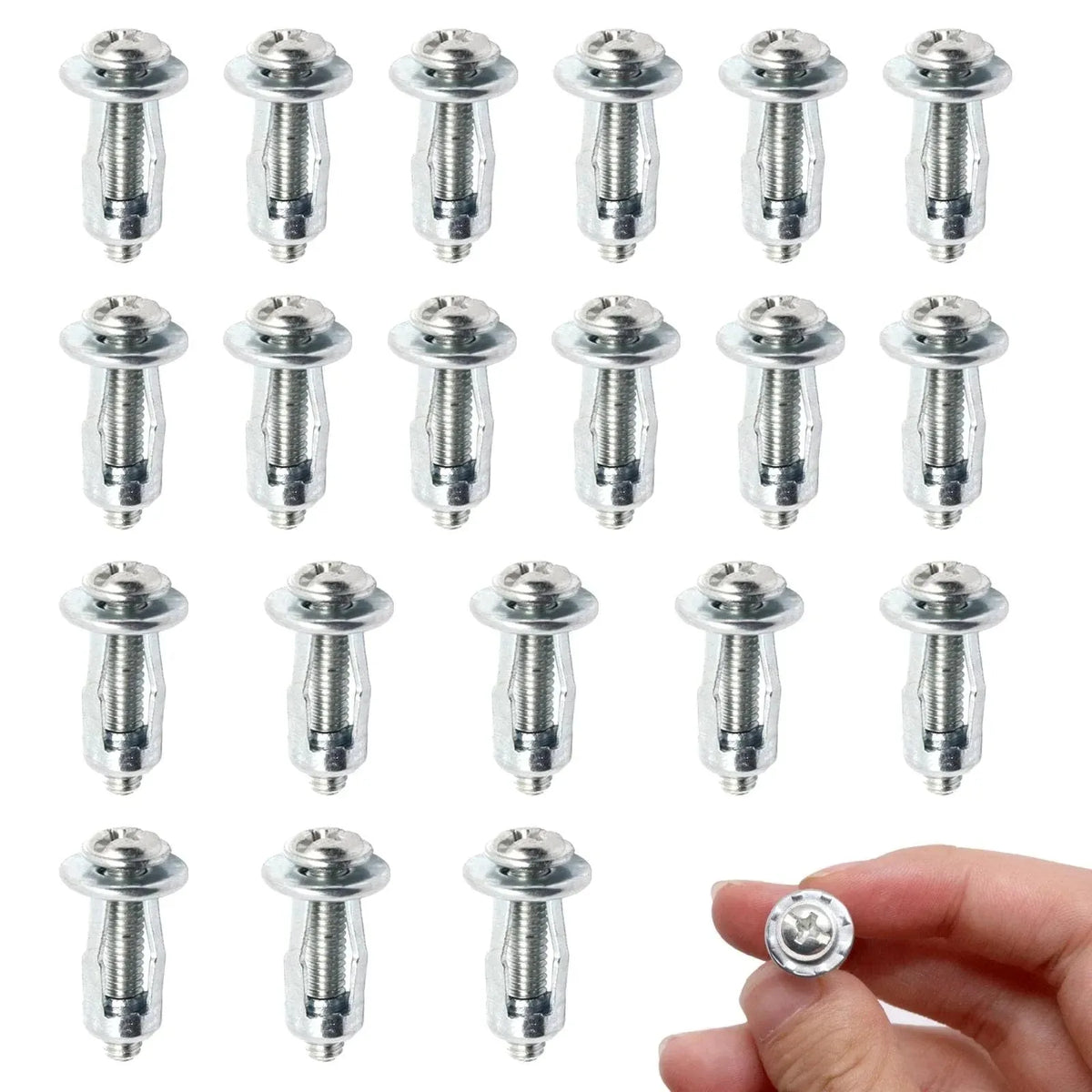 Heavy-Duty Hollow Wall Anchors – 50 Pack – product image 1
