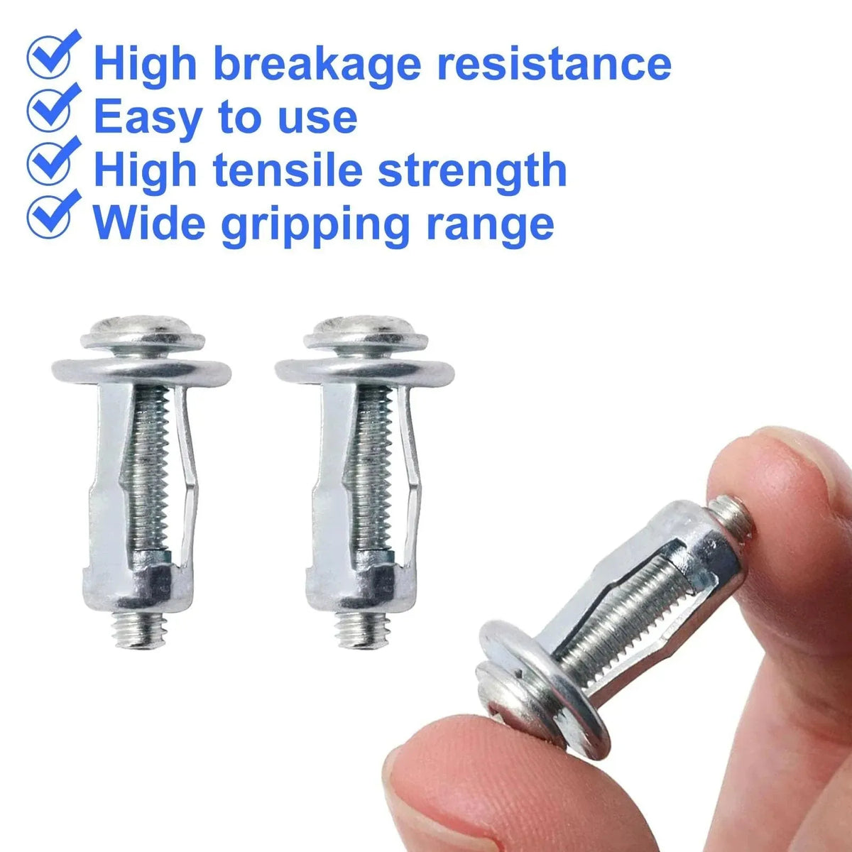 Heavy-Duty Hollow Wall Anchors – 50 Pack – product image 6