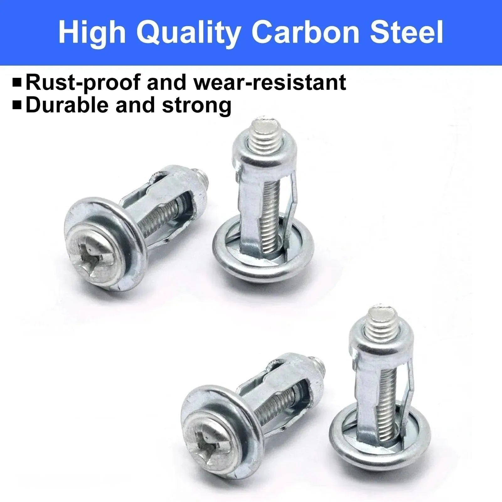 Heavy-Duty Hollow Wall Anchors – 50 Pack – product image 7
