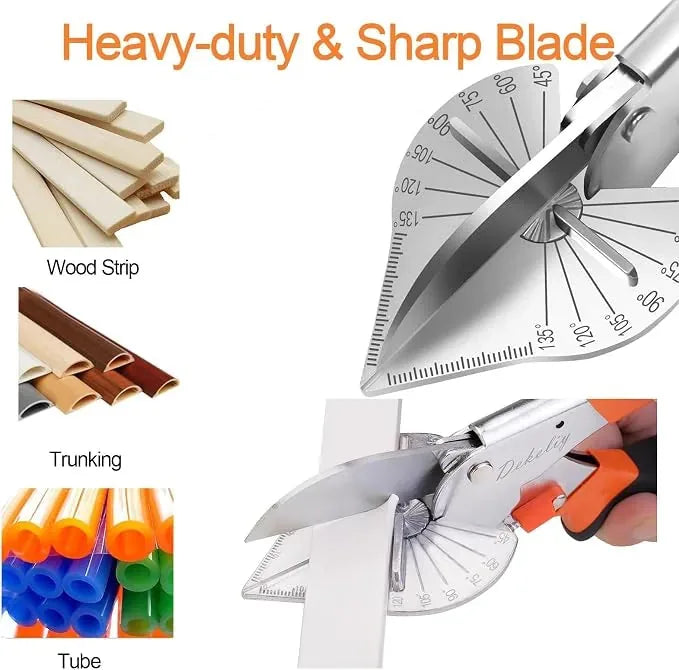 Adjustable Multi-Angle Miter Shears – 45° to 135° – product image 3