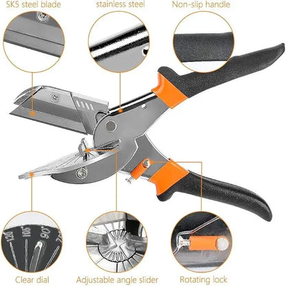 Adjustable Multi-Angle Miter Shears – 45° to 135° – product image 4