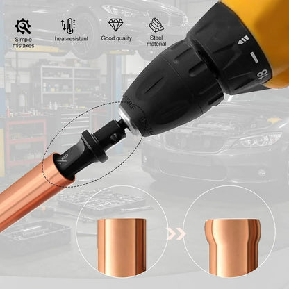 7-Piece Copper Tube Swaging Drill Bit Set – product image 2
