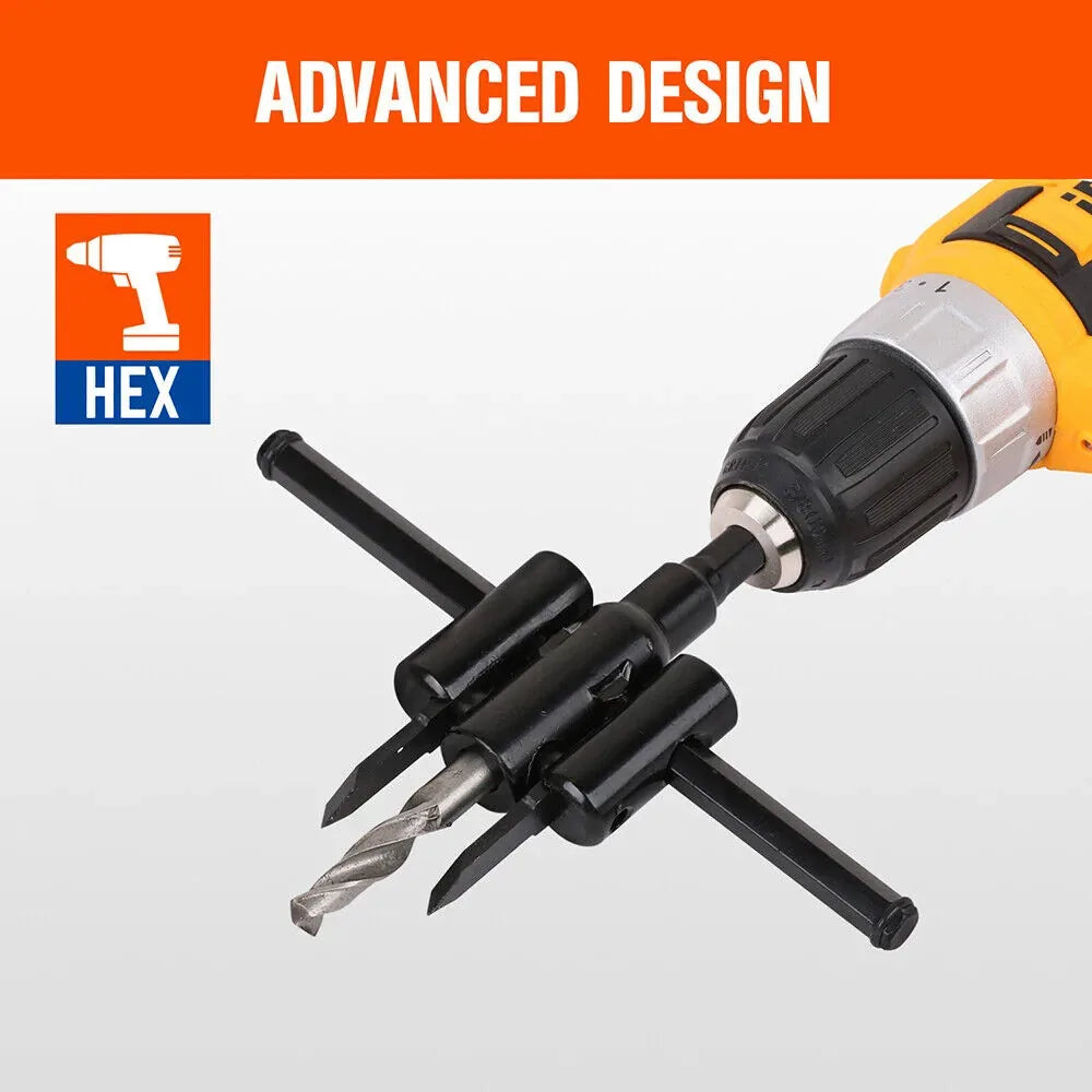 Adjustable Aircraft-Style Circle Hole Cutter – 30–200mm – product image 5