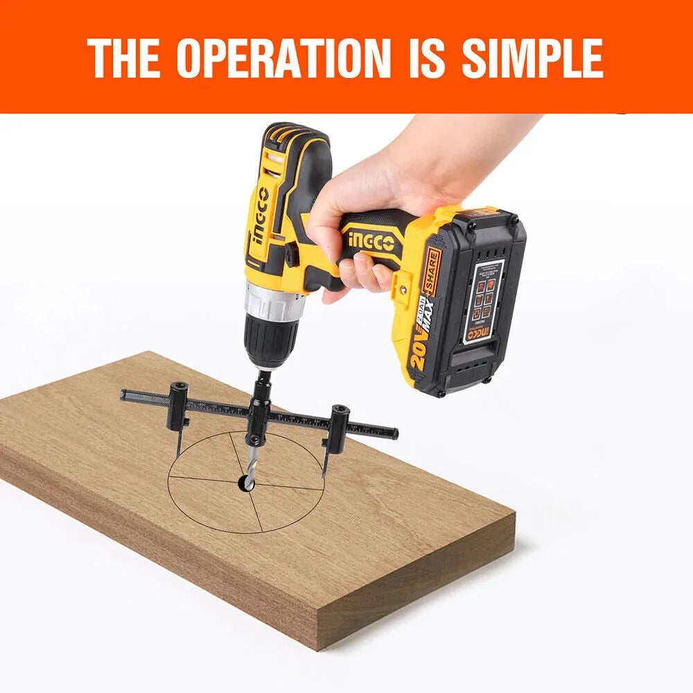 Adjustable Aircraft-Style Circle Hole Cutter – 30–200mm – product image 7
