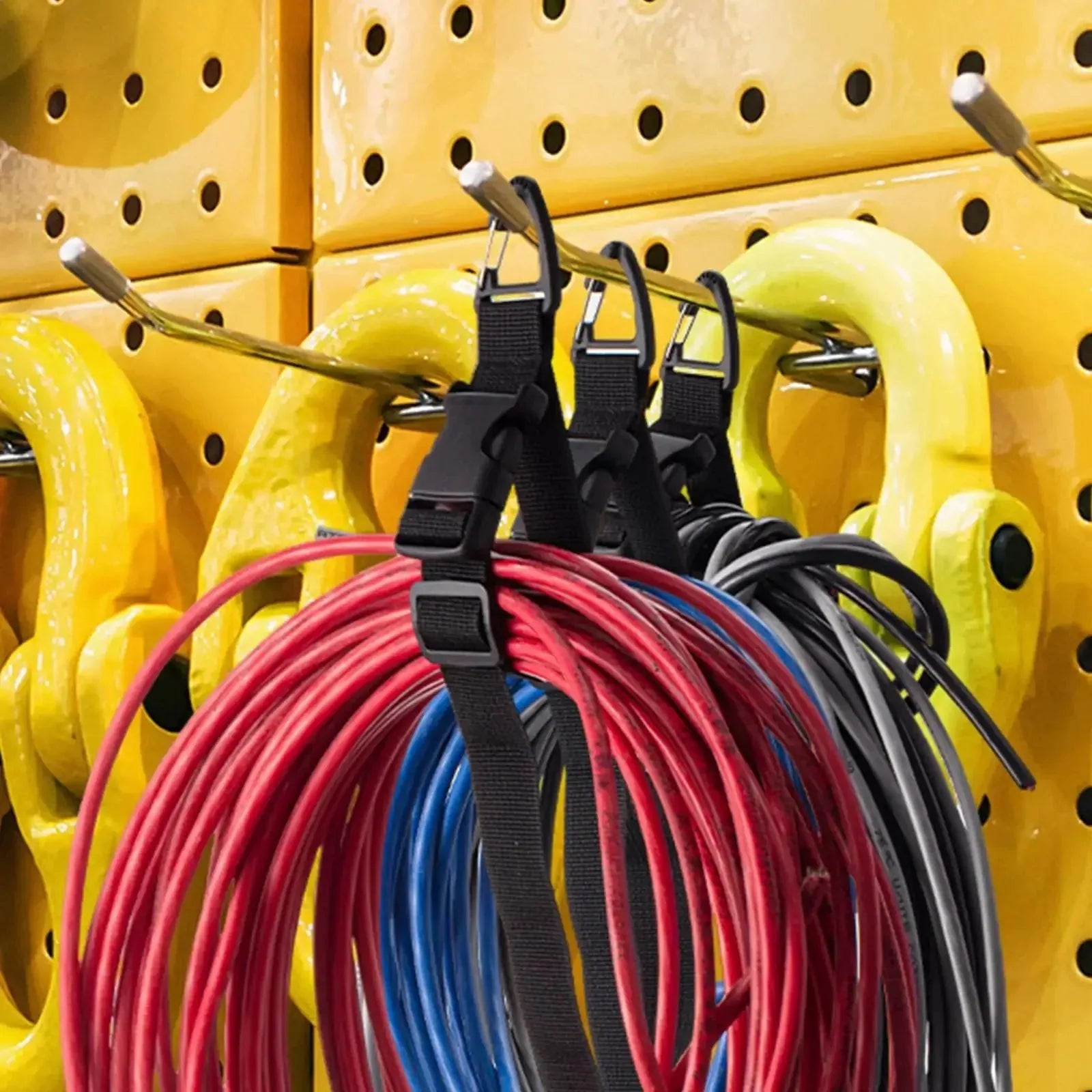 Adjustable Extension Cord Organizer Straps – 8 Pack – product image 5