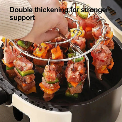 Stainless Steel Vertical Skewer Rack with 48 Skewers – product image 8
