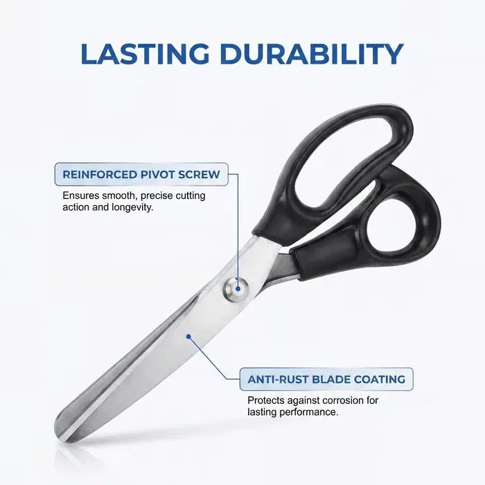 Stainless Steel Zigzag Pinking Shears – product image 6