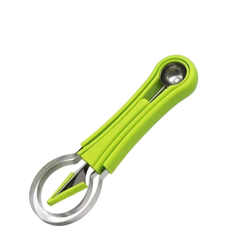 3-in-1 Stainless Steel Melon Baller and Fruit Tool Set