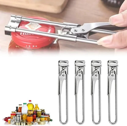 Adjustable Stainless Steel Jar and Bottle Opener – product image 1