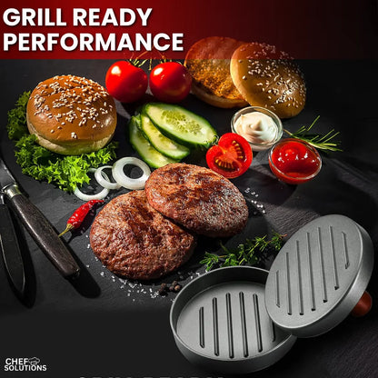 Wood-Handle Nonstick Burger Patty Press – product image 8