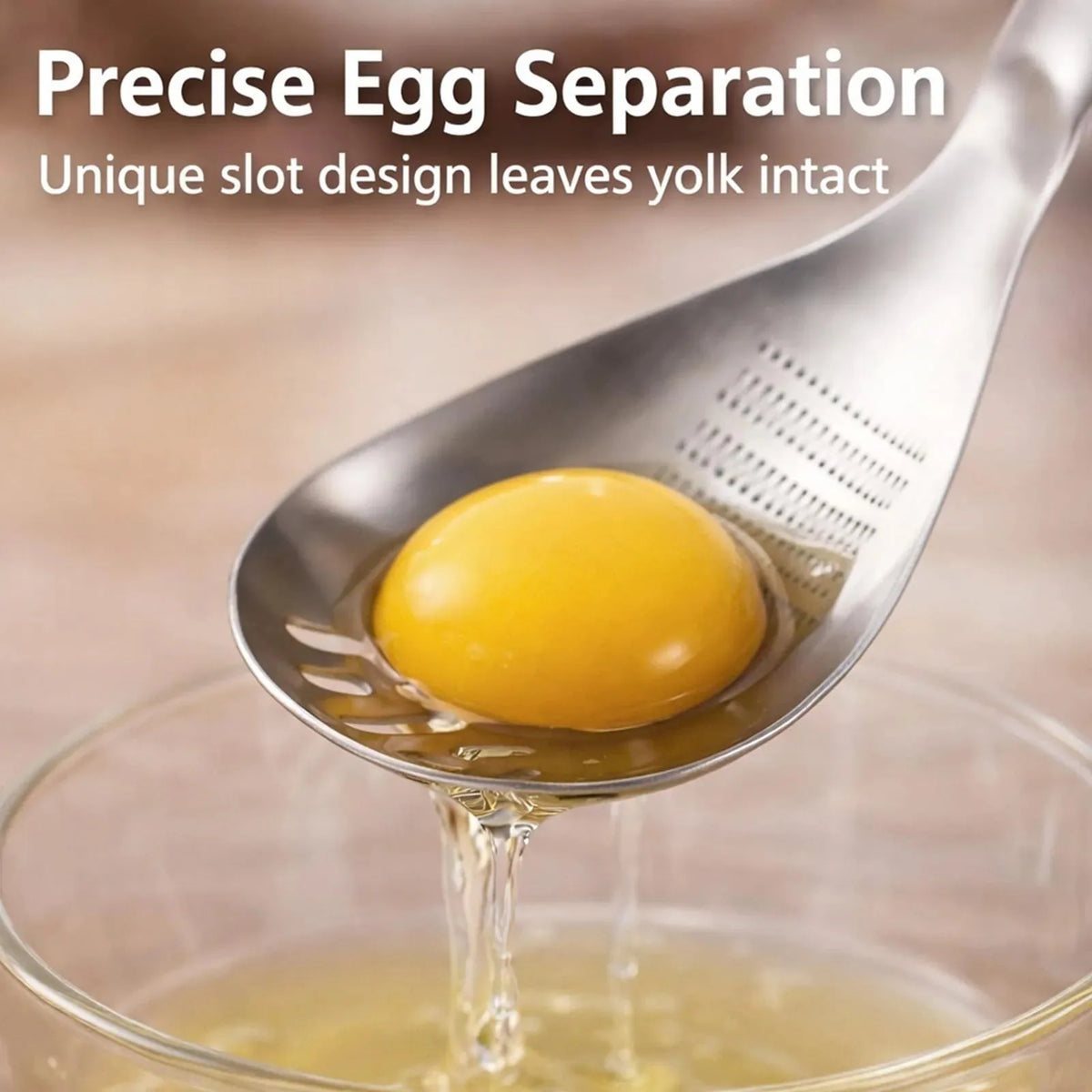 2-Piece Stainless Steel Straining and Mashing Spoon Set – product image 7