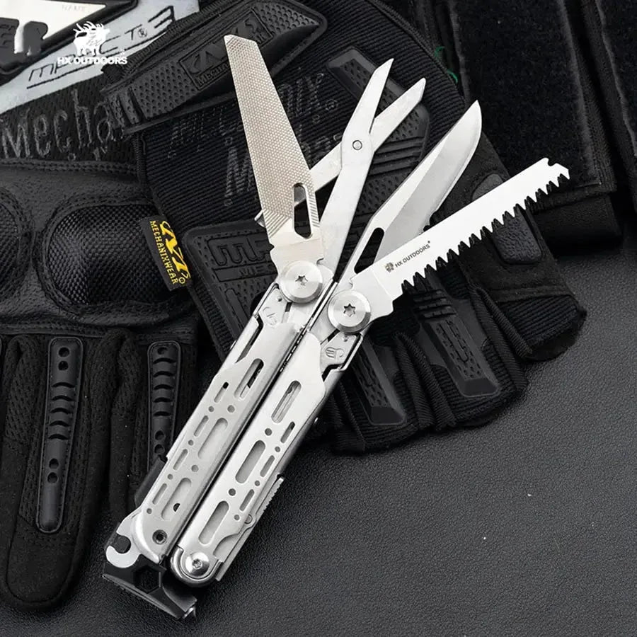 Portable Multi-Tool Pliers with Knife and Screwdrivers – product image 5