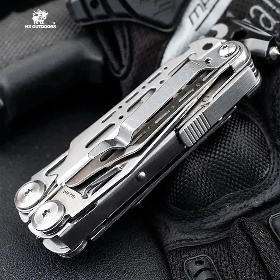 Portable Multi-Tool Pliers with Knife and Screwdrivers – product image 6